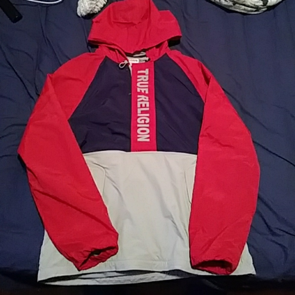 True Religion Half Zip Jacket
